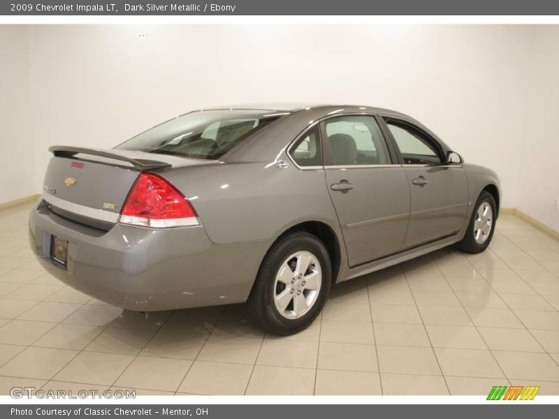 Dark Silver Metallic / Ebony 2009 Chevrolet Impala LT