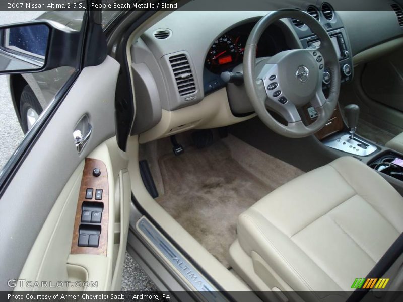 Pebble Beach Metallic / Blond 2007 Nissan Altima 2.5 SL
