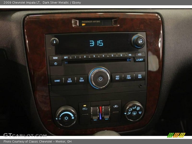 Dark Silver Metallic / Ebony 2009 Chevrolet Impala LT