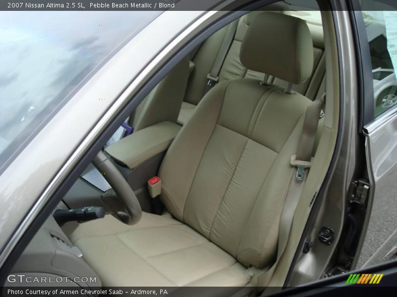 Pebble Beach Metallic / Blond 2007 Nissan Altima 2.5 SL