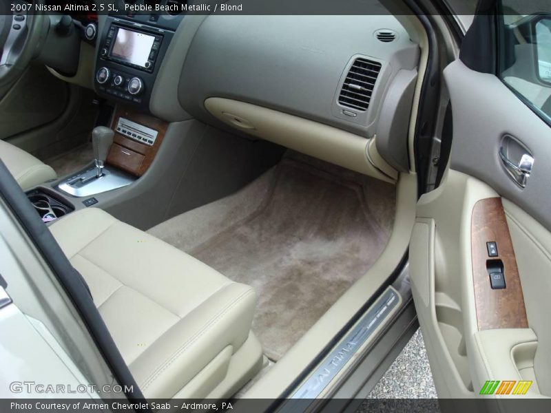 Pebble Beach Metallic / Blond 2007 Nissan Altima 2.5 SL