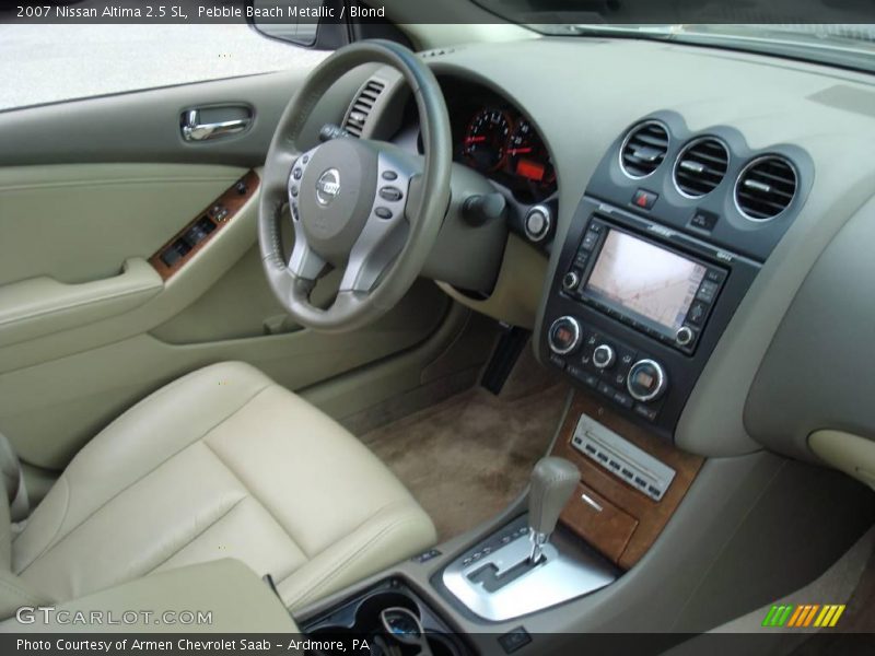 Pebble Beach Metallic / Blond 2007 Nissan Altima 2.5 SL