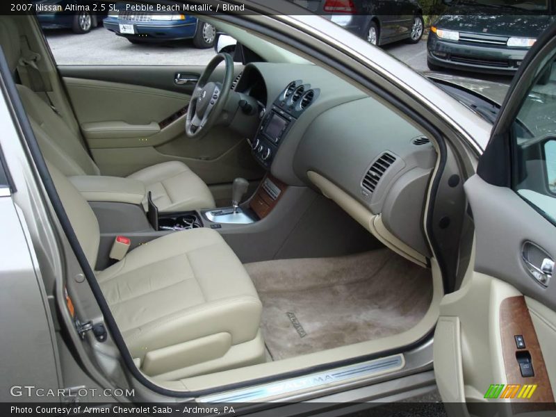 Pebble Beach Metallic / Blond 2007 Nissan Altima 2.5 SL