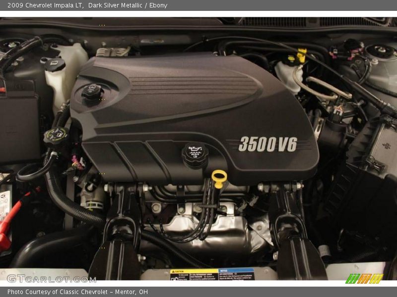 Dark Silver Metallic / Ebony 2009 Chevrolet Impala LT