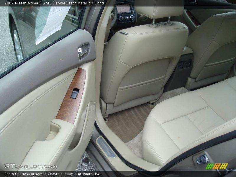 Pebble Beach Metallic / Blond 2007 Nissan Altima 2.5 SL