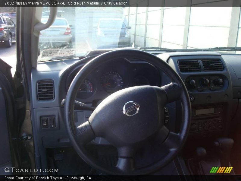 Gold Rush Metallic / Gray Celadon 2002 Nissan Xterra XE V6 SC 4x4