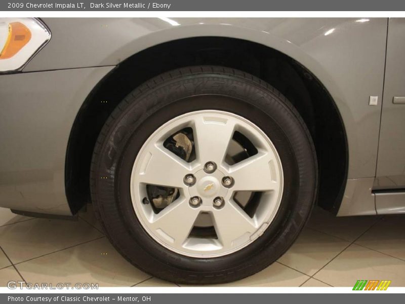 Dark Silver Metallic / Ebony 2009 Chevrolet Impala LT
