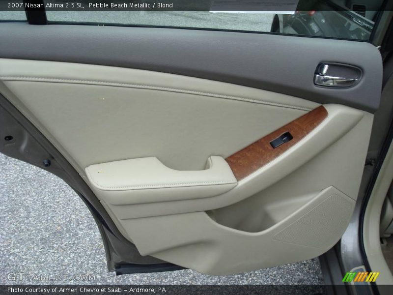 Pebble Beach Metallic / Blond 2007 Nissan Altima 2.5 SL