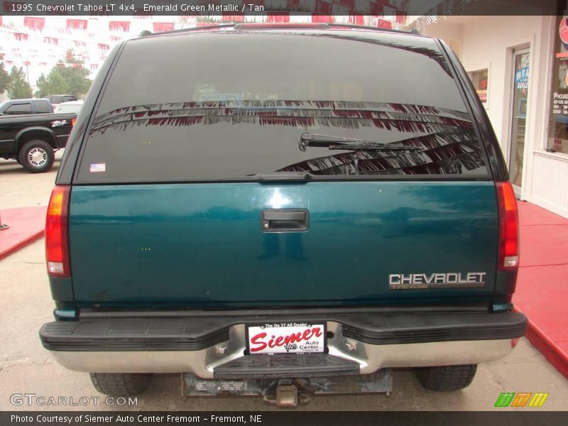 Emerald Green Metallic / Tan 1995 Chevrolet Tahoe LT 4x4