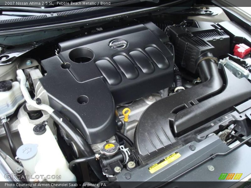 Pebble Beach Metallic / Blond 2007 Nissan Altima 2.5 SL