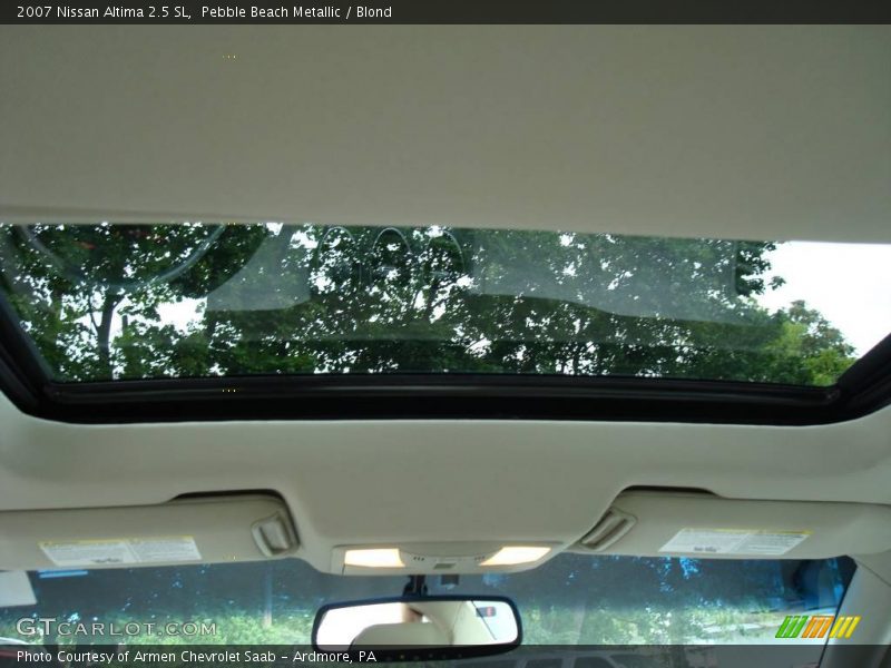 Pebble Beach Metallic / Blond 2007 Nissan Altima 2.5 SL