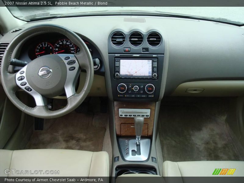 Pebble Beach Metallic / Blond 2007 Nissan Altima 2.5 SL