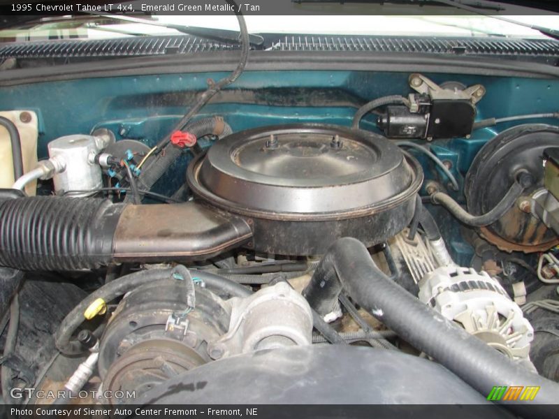 Emerald Green Metallic / Tan 1995 Chevrolet Tahoe LT 4x4