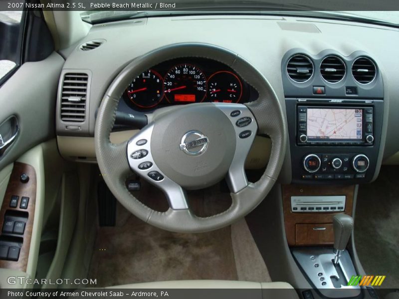 Pebble Beach Metallic / Blond 2007 Nissan Altima 2.5 SL