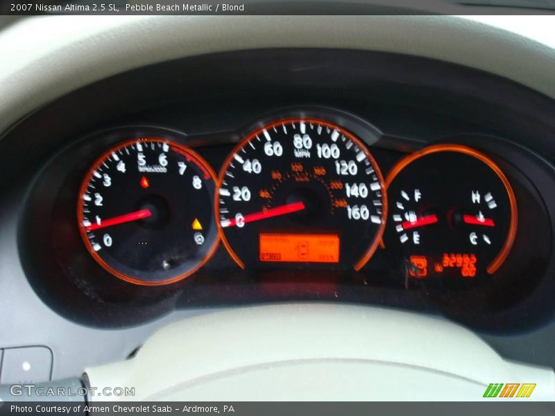 Pebble Beach Metallic / Blond 2007 Nissan Altima 2.5 SL