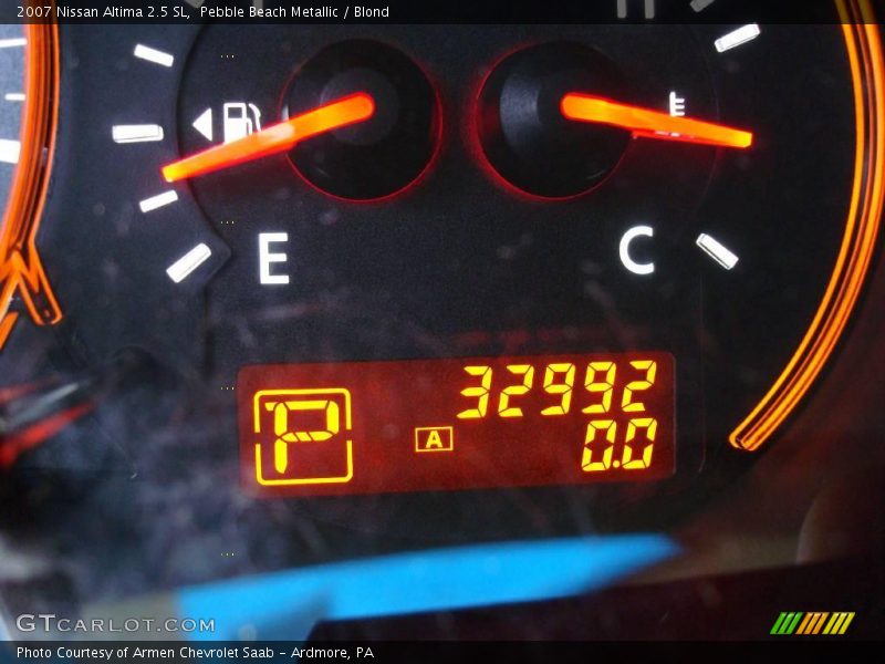 Pebble Beach Metallic / Blond 2007 Nissan Altima 2.5 SL