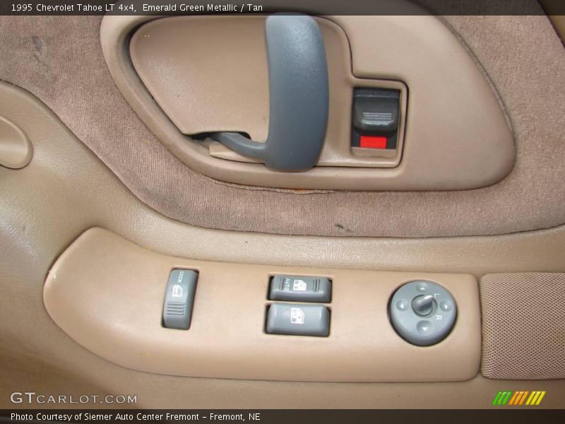 Emerald Green Metallic / Tan 1995 Chevrolet Tahoe LT 4x4