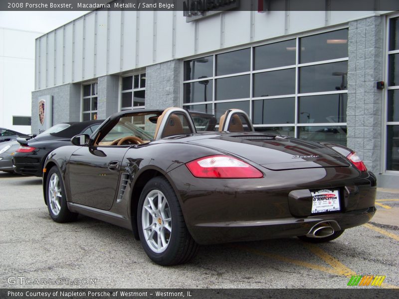 Macadamia  Metallic / Sand Beige 2008 Porsche Boxster