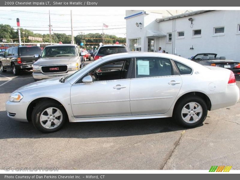 Silver Ice Metallic / Ebony 2009 Chevrolet Impala LT