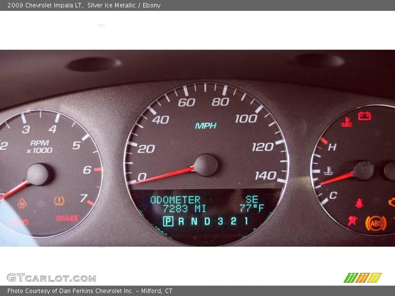 Silver Ice Metallic / Ebony 2009 Chevrolet Impala LT