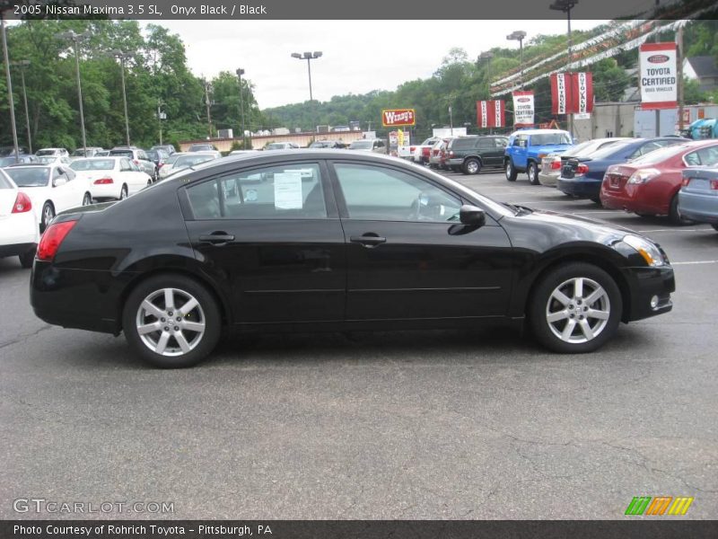 Onyx Black / Black 2005 Nissan Maxima 3.5 SL