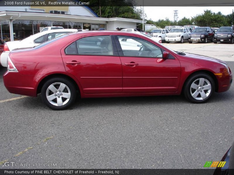 Redfire Metallic / Camel 2008 Ford Fusion SE V6