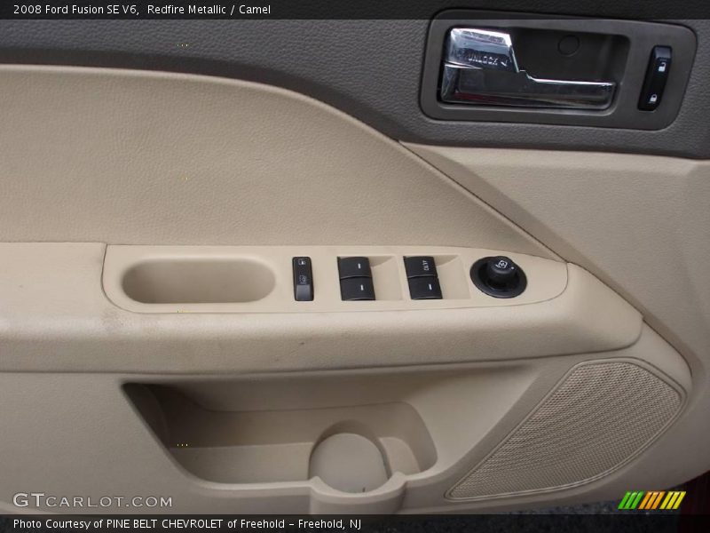 Redfire Metallic / Camel 2008 Ford Fusion SE V6