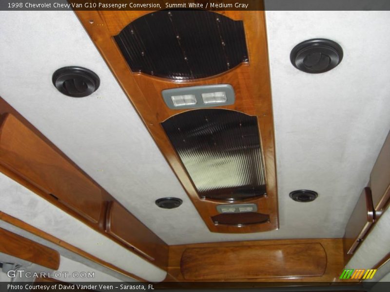 Summit White / Medium Gray 1998 Chevrolet Chevy Van G10 Passenger Conversion