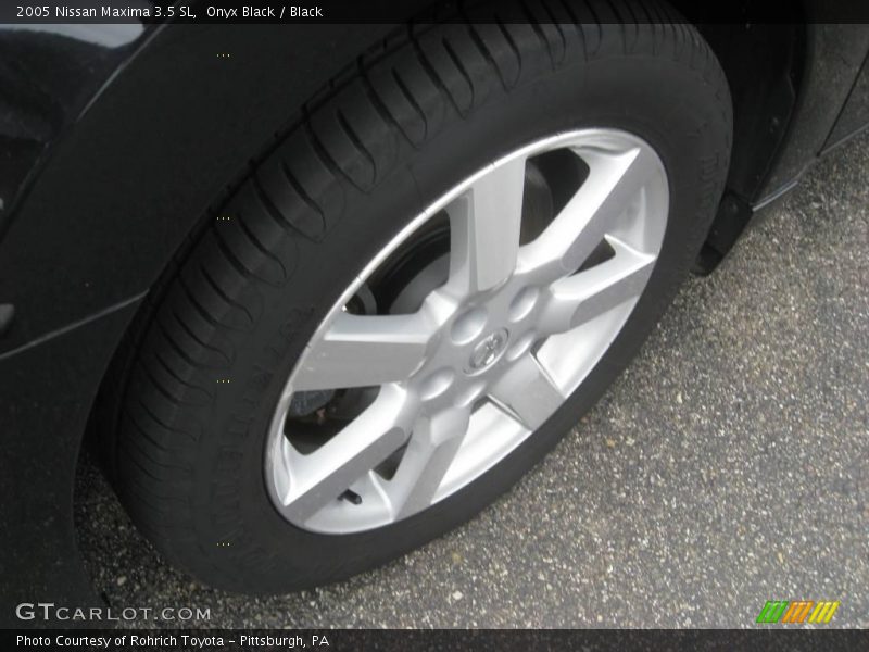 Onyx Black / Black 2005 Nissan Maxima 3.5 SL