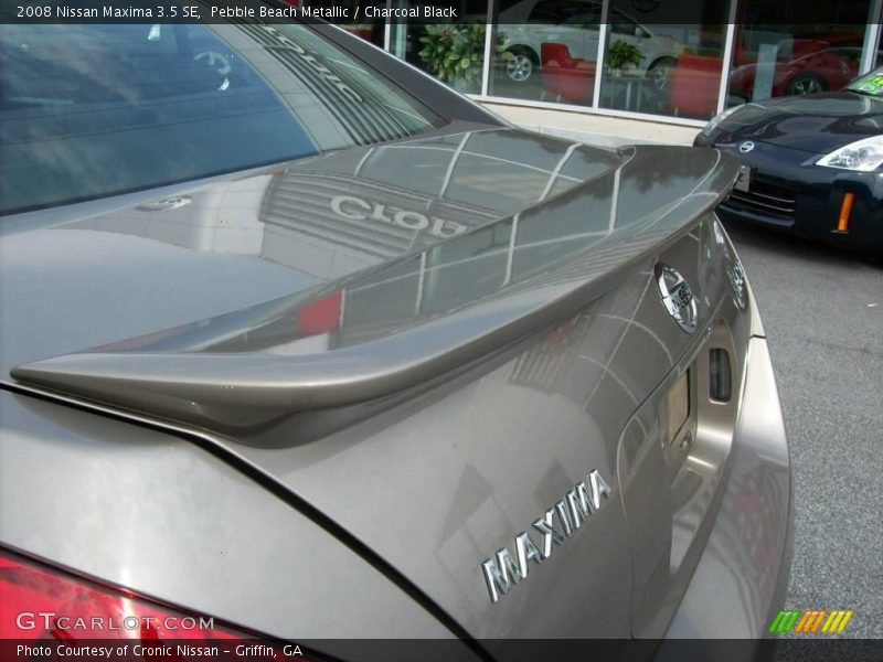 Pebble Beach Metallic / Charcoal Black 2008 Nissan Maxima 3.5 SE