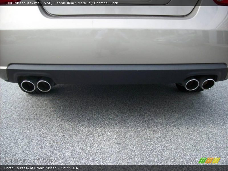 Pebble Beach Metallic / Charcoal Black 2008 Nissan Maxima 3.5 SE