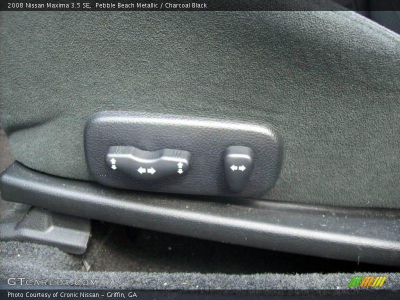 Pebble Beach Metallic / Charcoal Black 2008 Nissan Maxima 3.5 SE