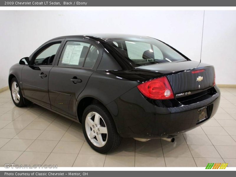 Black / Ebony 2009 Chevrolet Cobalt LT Sedan