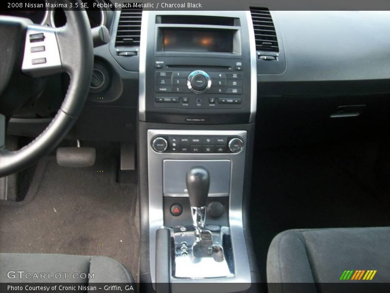 Pebble Beach Metallic / Charcoal Black 2008 Nissan Maxima 3.5 SE