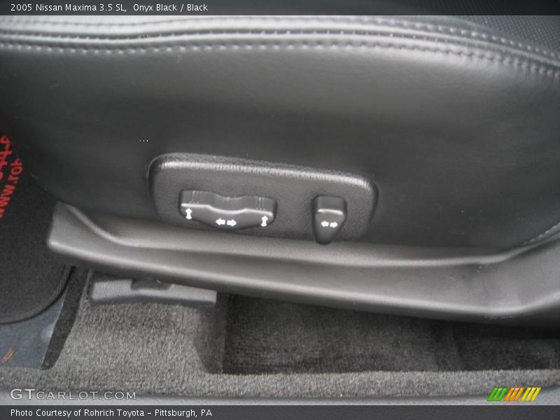 Onyx Black / Black 2005 Nissan Maxima 3.5 SL