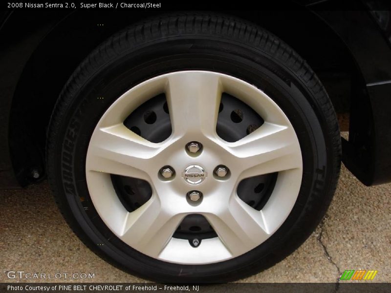 Super Black / Charcoal/Steel 2008 Nissan Sentra 2.0