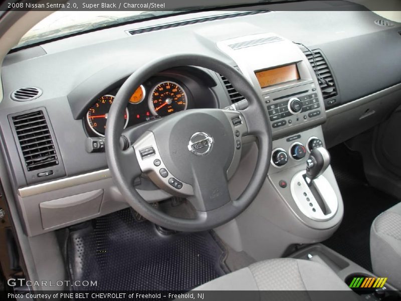 Super Black / Charcoal/Steel 2008 Nissan Sentra 2.0