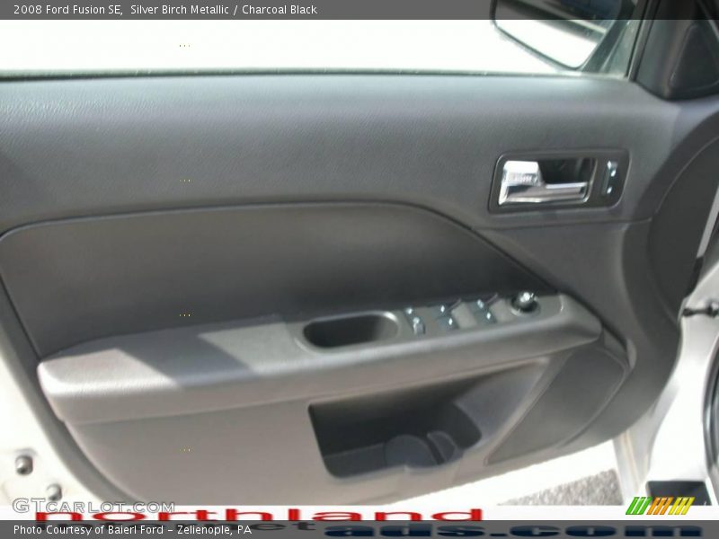 Silver Birch Metallic / Charcoal Black 2008 Ford Fusion SE