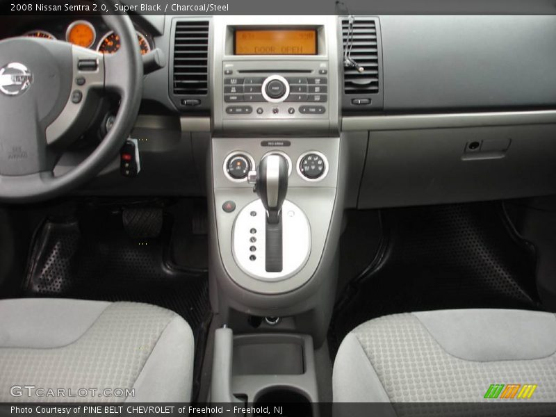 Super Black / Charcoal/Steel 2008 Nissan Sentra 2.0