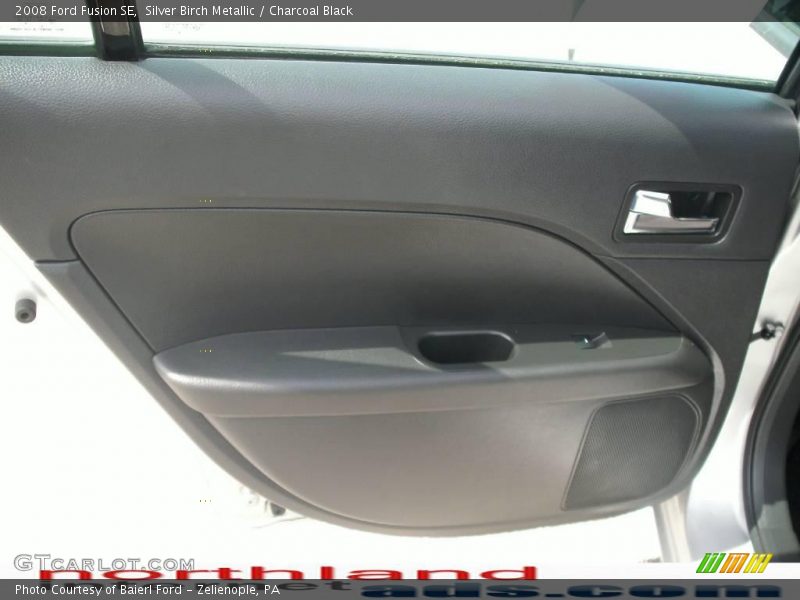 Silver Birch Metallic / Charcoal Black 2008 Ford Fusion SE