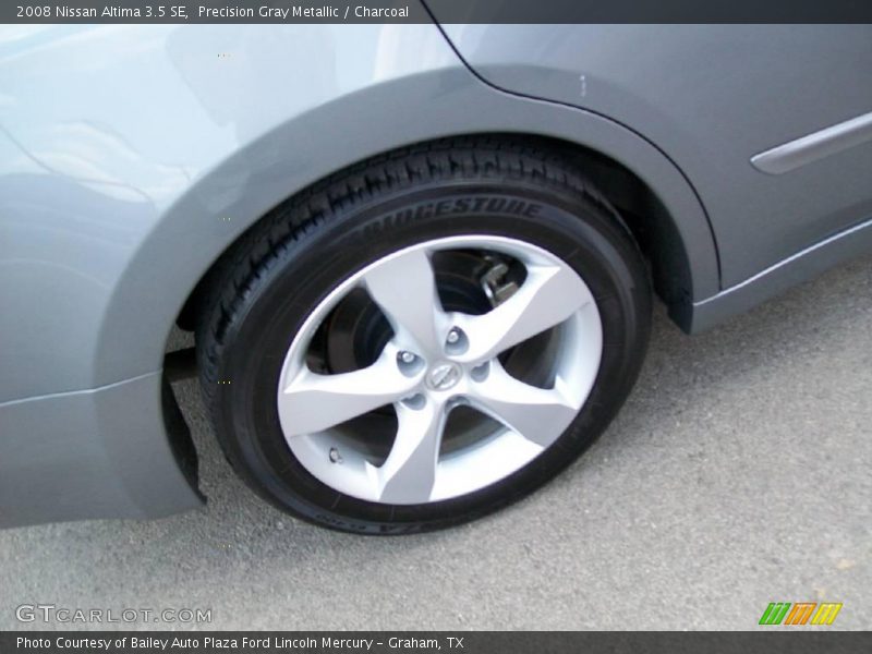 Precision Gray Metallic / Charcoal 2008 Nissan Altima 3.5 SE