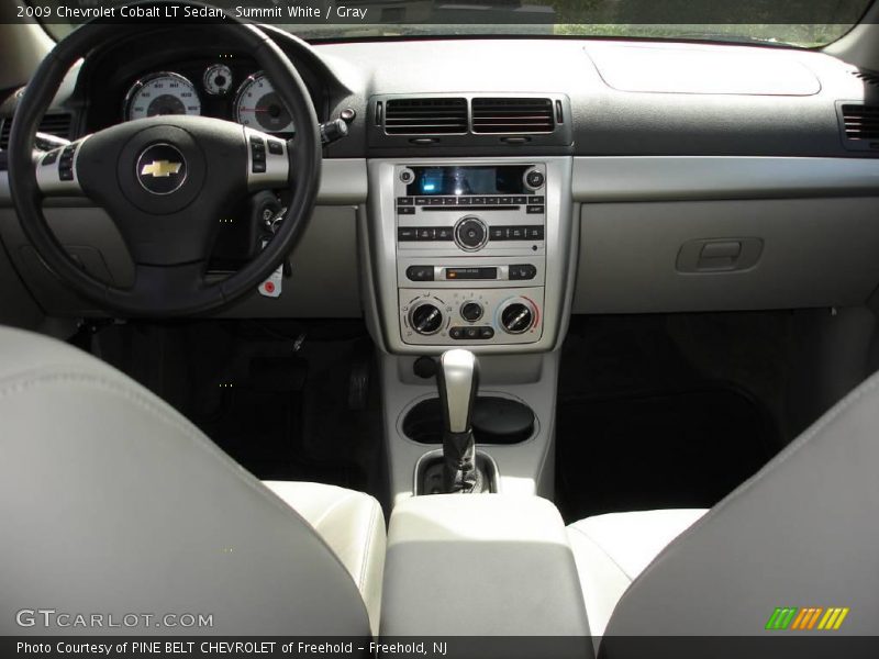 Summit White / Gray 2009 Chevrolet Cobalt LT Sedan
