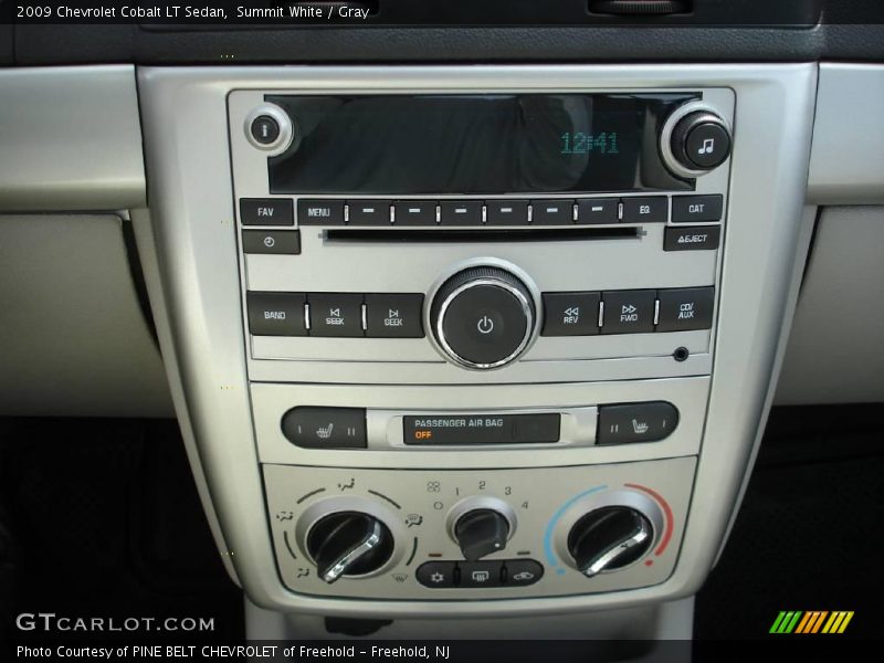 Summit White / Gray 2009 Chevrolet Cobalt LT Sedan