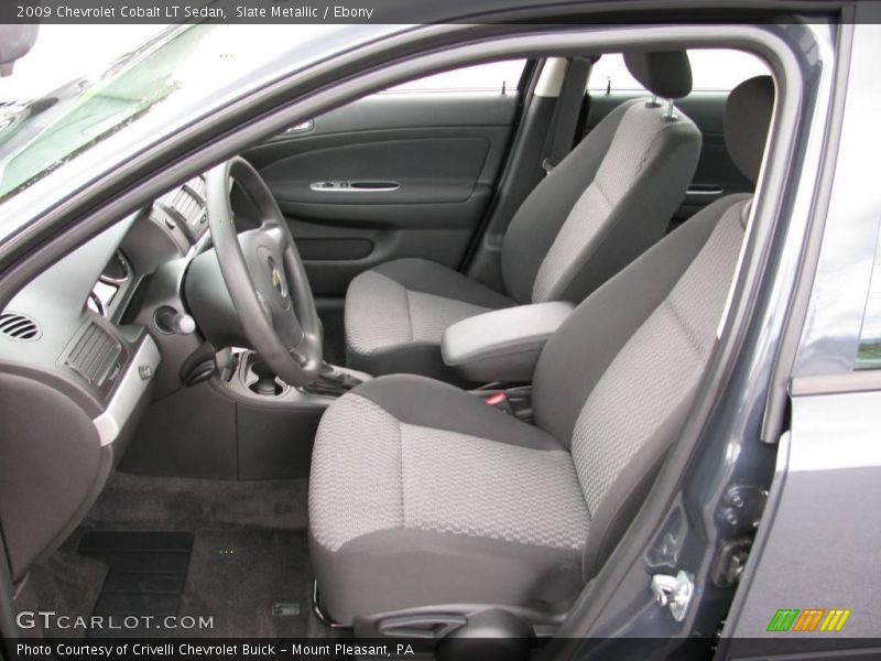 Slate Metallic / Ebony 2009 Chevrolet Cobalt LT Sedan