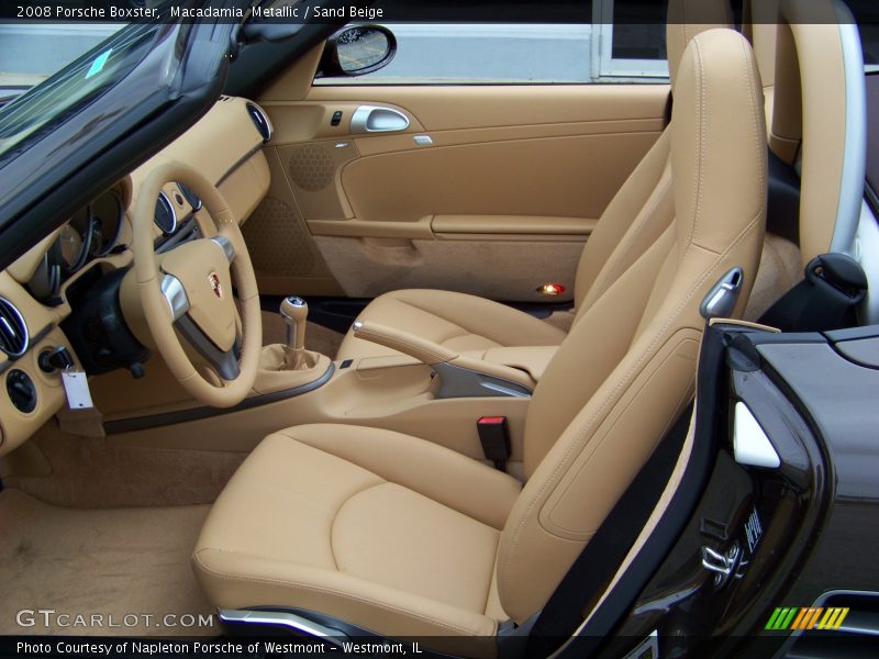 Macadamia  Metallic / Sand Beige 2008 Porsche Boxster
