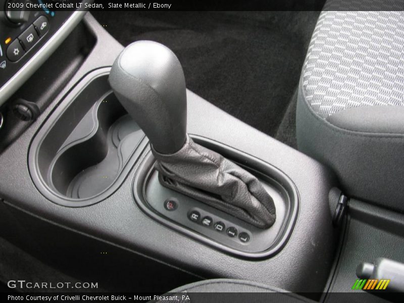Slate Metallic / Ebony 2009 Chevrolet Cobalt LT Sedan