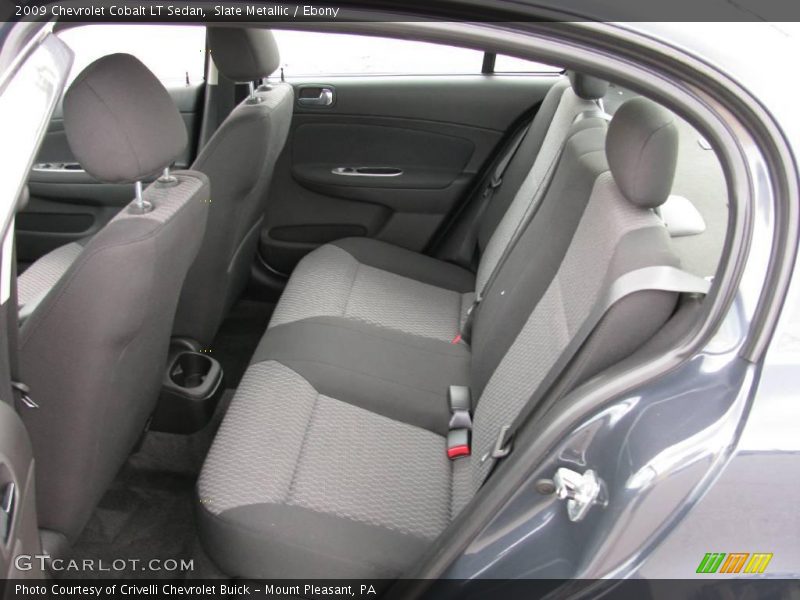 Slate Metallic / Ebony 2009 Chevrolet Cobalt LT Sedan