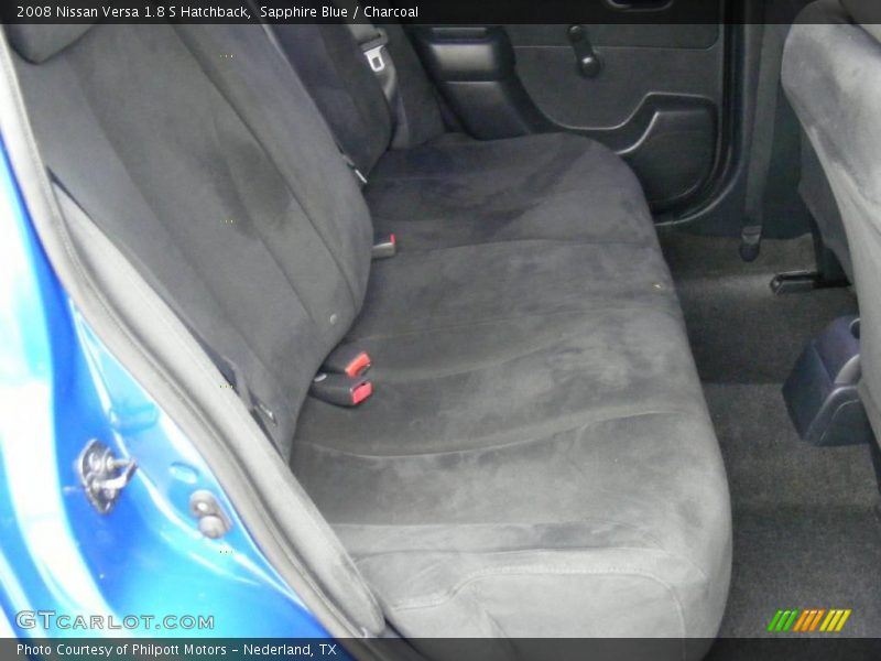 Sapphire Blue / Charcoal 2008 Nissan Versa 1.8 S Hatchback