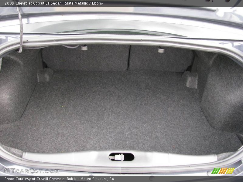 Slate Metallic / Ebony 2009 Chevrolet Cobalt LT Sedan