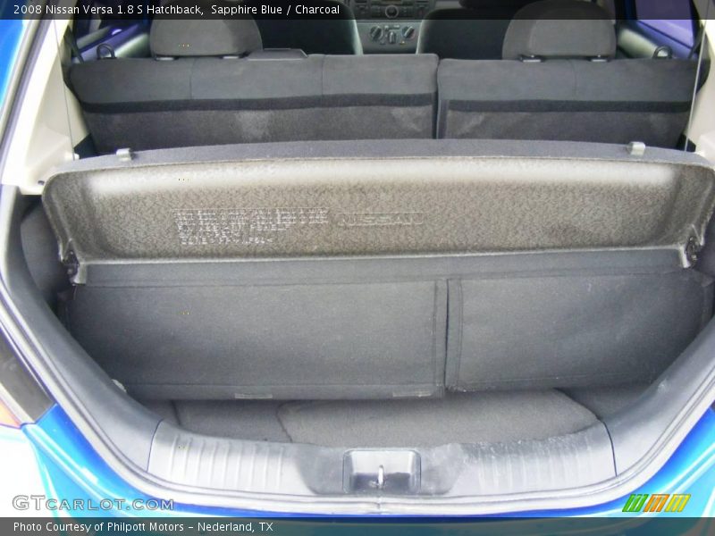 Sapphire Blue / Charcoal 2008 Nissan Versa 1.8 S Hatchback